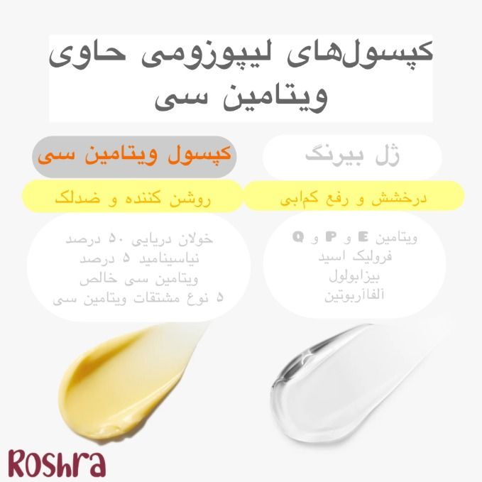 کرم کپسولی ویتامین سی مدی کیوب image