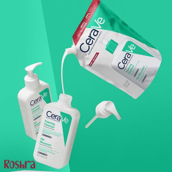 فوم شوینده پوست نرمال تا چرب سراوی